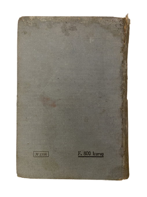 1919-1920 TÜRK DEVRİM ENSTİTÜSÜ KAPAKLI NUTUK MUSTAFA KEMAL ATATÜRK 1. CİLT