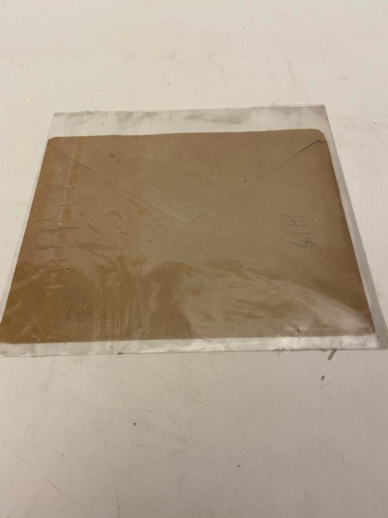 MUSTAFA KEMAL ATATÜRK OSMANLI BASKILI ASKERİ YAZIŞMALARDA KENDİSİNİN KULLANDIGI ÖZEL ANTETLİ ZARF 