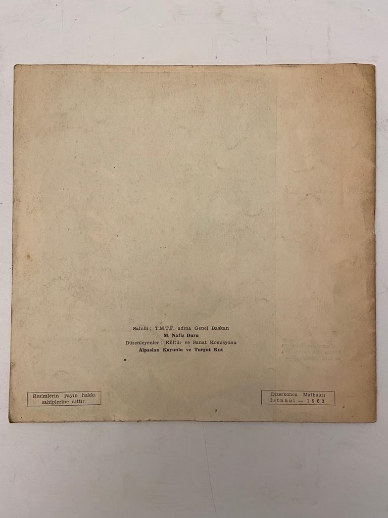 MUSTAFA KEMAL ATATÜRK'ÜN ÖLÜMÜNÜN 25. YILI ANISINA TÜRKİYE MİLLİ TALEBE FEDERASYONU HATIRA ALBÜMÜ