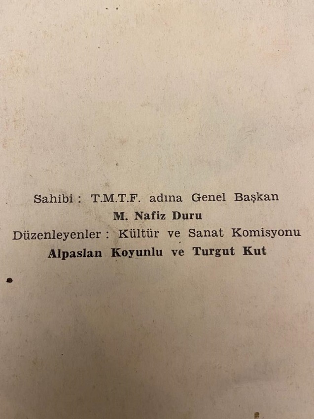 MUSTAFA KEMAL ATATÜRK'ÜN ÖLÜMÜNÜN 25. YILI ANISINA TÜRKİYE MİLLİ TALEBE FEDERASYONU HATIRA ALBÜMÜ