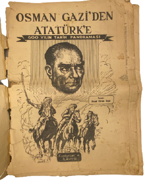 OSMAN GAZİ'DEN ATATÜRK'E 600 YILIN TARİH PANORAMASI CUMHURİYET GAZETESİ NİN VERDİGİ, DERGİSİDİR