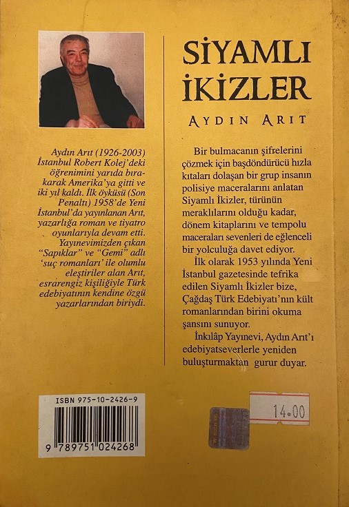 AYDIN ARIT SİYAMLI İKİZLER KİTAP