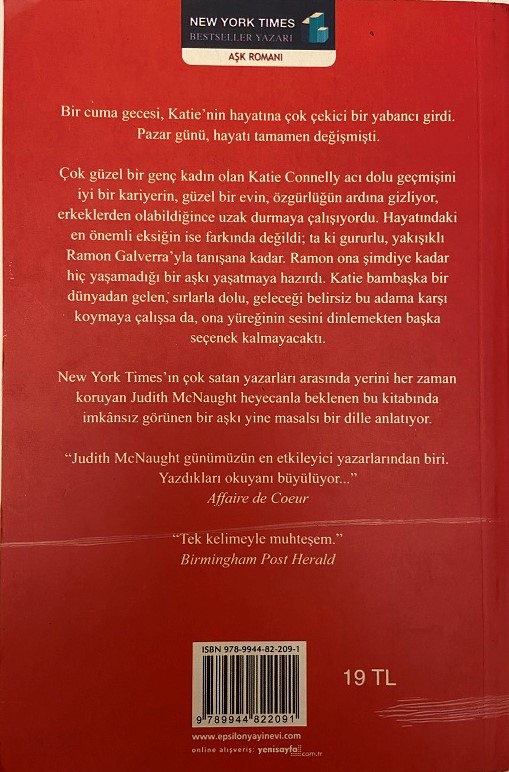 JUDİTH MCNAUGHT SANA İHTİYACIM VAR