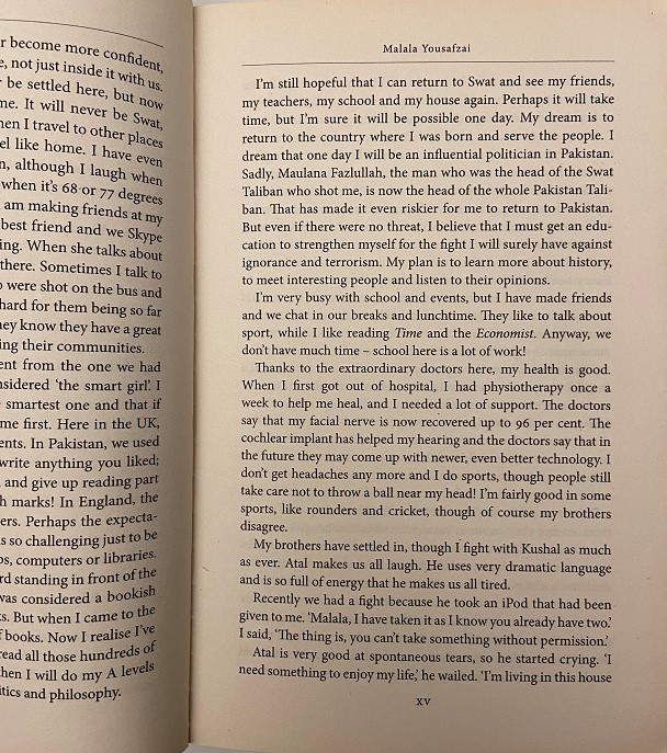 MALALA YOUSAFZAI-I AM MALALA KİTAP