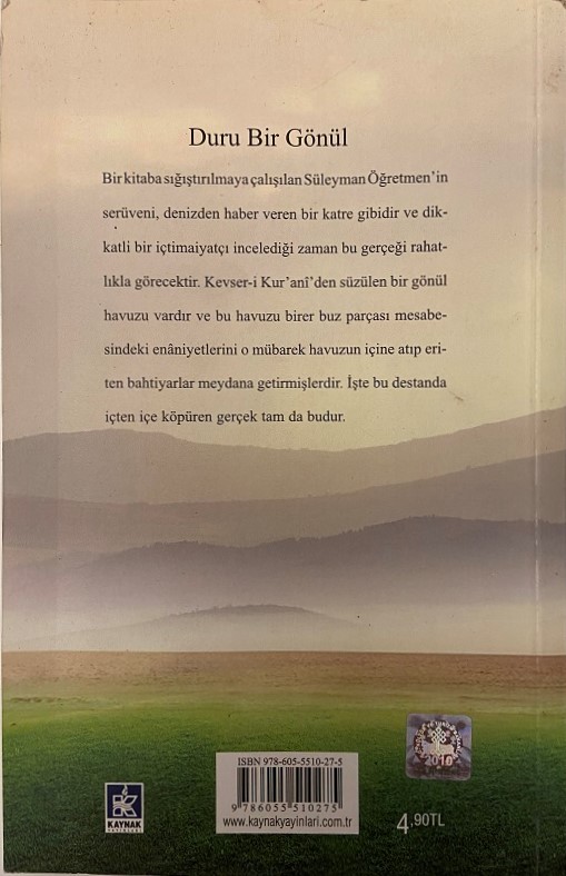 NİYAZI SANLI DURU BİR GÖNÜL KİTAP