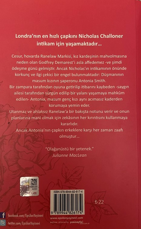 ANNA CAMPBELL UYKUSUZ GECELER KİTAP