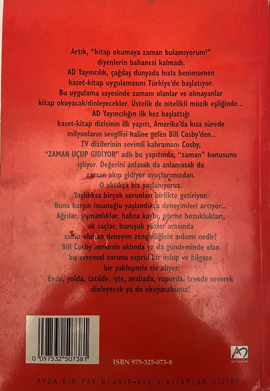 BİLL COSBY ZAMAN UÇUP GİDİYOR KİTAP