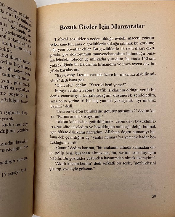 BİLL COSBY ZAMAN UÇUP GİDİYOR KİTAP