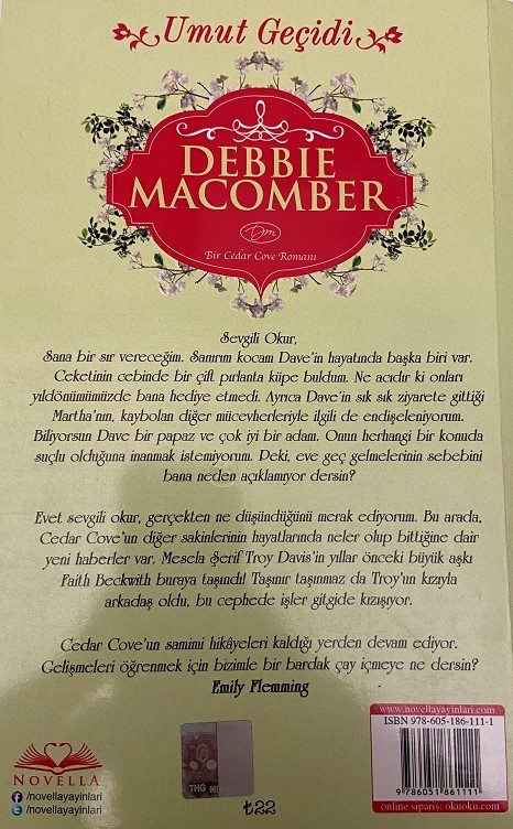 DEBBIE MACOMBER UMUT GEÇİDİ KİTAP