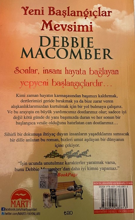 DEBBIE MACOMBER YENİ BAŞLANGIÇLAR MEVSİMİ KİTAP