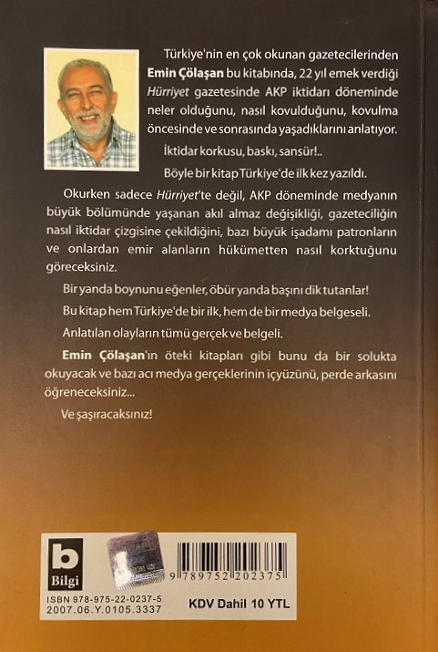 EMİN ÇÖLAŞAN KOVULDUK EY HALKIM UNTUTMA BİZİ KİTAP