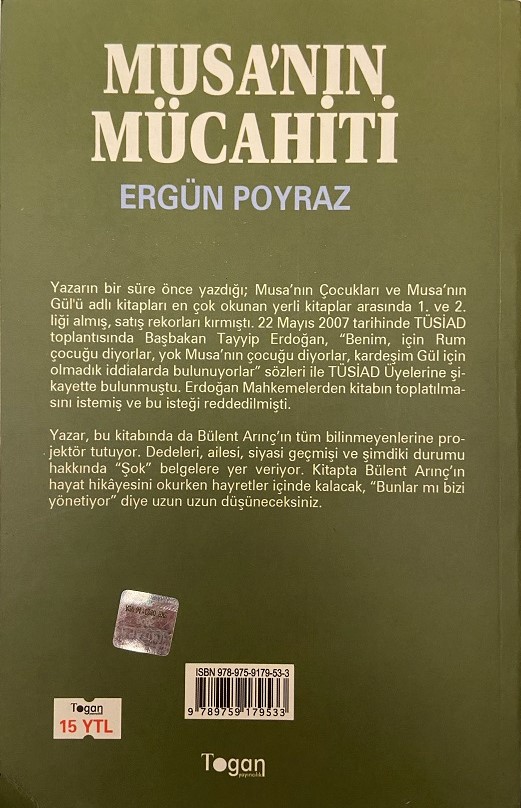 ERGÜN POYRAZ  MUSA'NIN MÜCAHİTİ KİTAP