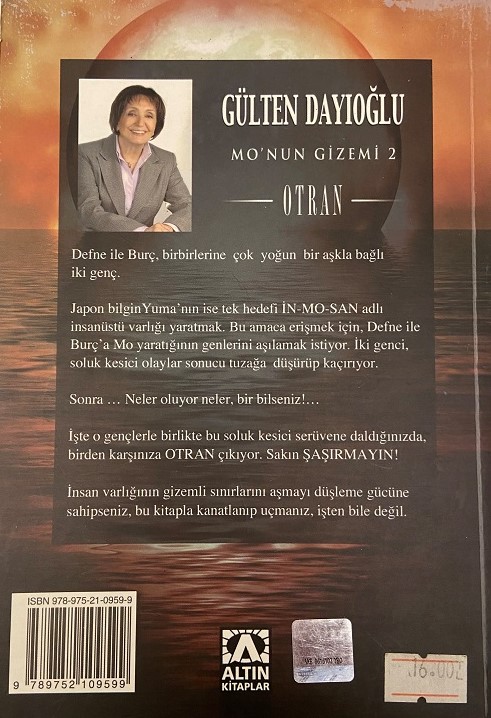 GÜLTEN DAYIOĞLU MO'NUN GİZEMİ 2 KİTAP