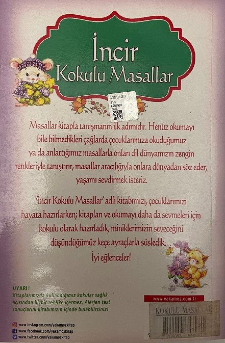 İNCİR KOKULU MASALLAR KOKULU KİTAP