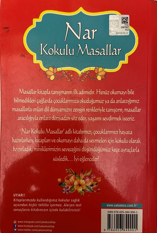NAR KOKULU MASALLAR KOKULU KİTAP