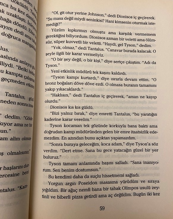 RICK RIOARDAN CANAVAR DENİZİ KİTAP