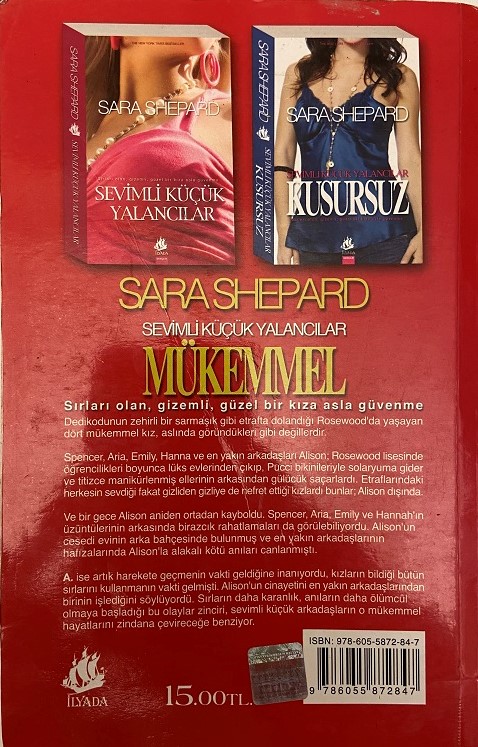 SARA SHEPARD MÜKEMMEL KİTAP