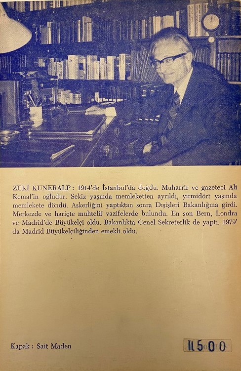 ZEKİ KUNERALP SADECE DİPLOMAT KİTAP