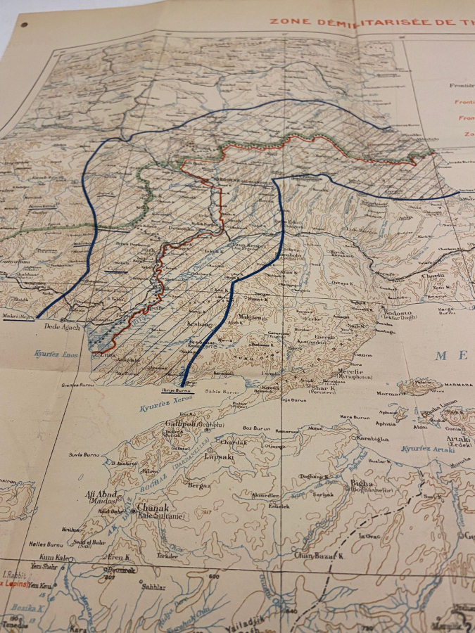 1923 LOZAN ANTLAŞMASI FRANSIZCA ORJİNAL KİTAP CONFERENCE DE LAUSANNE