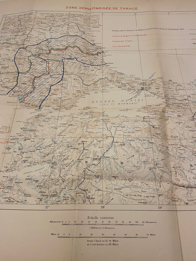 1923 LOZAN ANTLAŞMASI FRANSIZCA ORJİNAL KİTAP CONFERENCE DE LAUSANNE