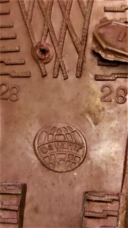 DAYANIR MODELLİ KAHVERENGİ YAZLIK 28 NUMARA METAL MANDALLI LASTİK ÇOCUK AYAKKABI 