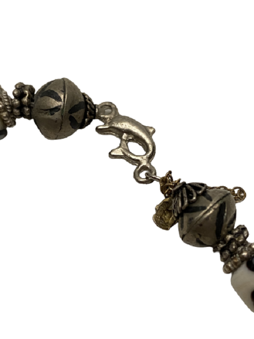 TAMAMI EL YAPIMI CAM BONCUK 16 HABBE DEN YAPILMIŞ HALHAL