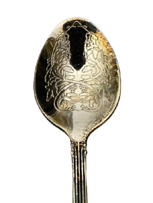 GÜMÜŞ KAPLAMA MILANO HATIRASI KOLEKSİYON KAŞIĞI