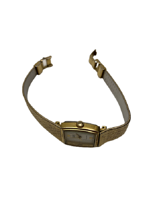 ORIENT QUARTZ D85JB2-40 CS KORDONLU ALTIN KAPLAMA CALIŞAN KADIN KOL SAATİ