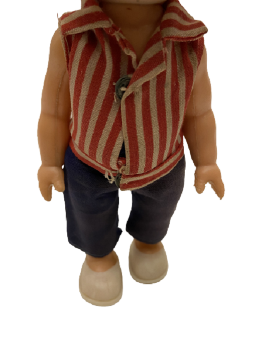 ELBİSELİ İNGİLİZ KIYAFETLİ KIZ COCUGU AYAKKABILI OYUNCAK BEBEK