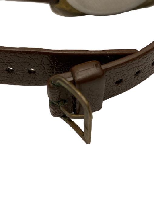 SWISS MADE İN KURMALI MEKANİK KADRANINDA ECEVİTİN FOTOĞRAFI VARDIR HER DAKIKA SİLİNİP TEKRAR GELMEKTEDİR KOL SAATİ