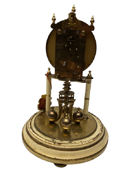 ORIGINAL LACK FOREST KUNDO ANNIVERSARY 400 DAY CLOCK MEKANIK MASA KONSOL SOMİNE UZERİ  SAATİ