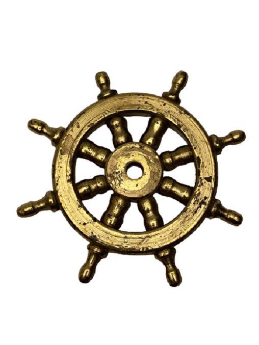 PİRİNÇ DÖKÜM DENİZCİ DÜMEN BİBLOSU KAPI DUVAR SÜSÜ