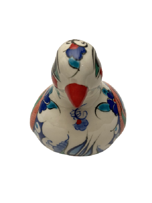 KUTAHYA SERAMİK EL BOYAMA GÜVERCİN KUŞ BİBLOSU