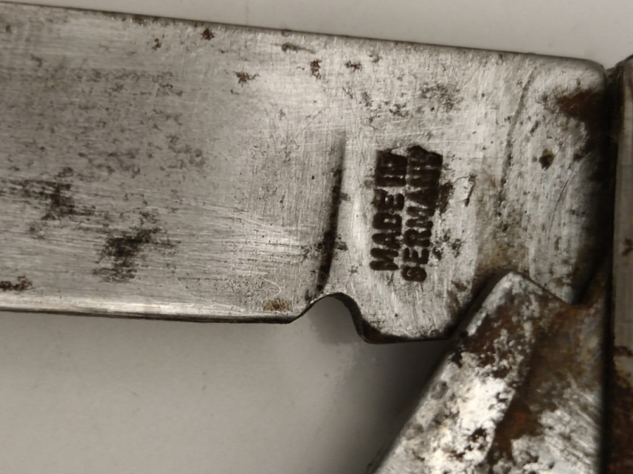 CELİK VE AHŞAP KARIŞIMINDAN YAPILMIŞ YAPIMI 3 UCLU İSVEÇ AVCI ÇAKISI