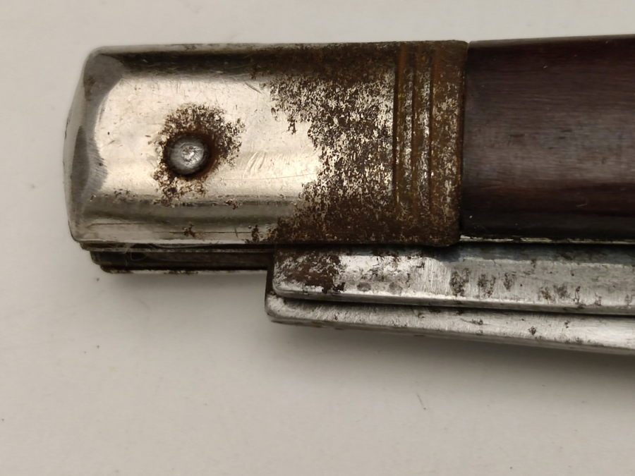 CELİK VE AHŞAP KARIŞIMINDAN YAPILMIŞ YAPIMI 3 UCLU İSVEÇ AVCI ÇAKISI