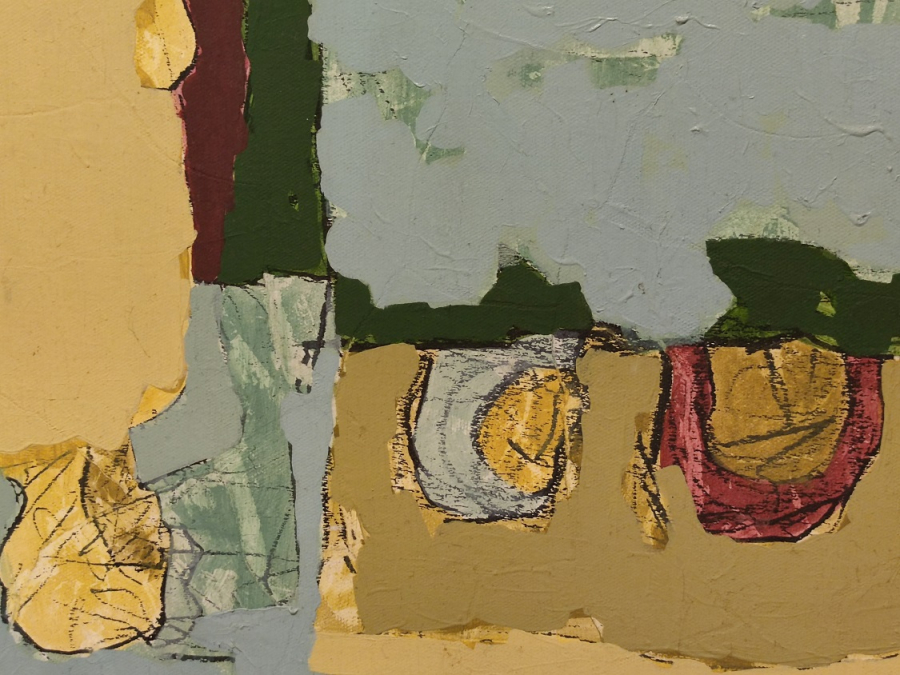 SANATCI RESSAM BURHAN TEMEL İMZALI TUVAL ÜZERİNE YAĞLI BOYA TABLO UYUYANLAR