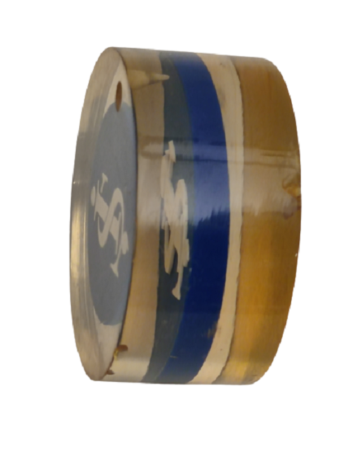 1970 TÜRKİYE İŞ BANKASI PARANIZIN İSTİKBALİNİZİN EMNİYETİDİR YAZILI KAĞIT MASA ÜZERİ AKRİLİK BANKA LEGOLU AĞIRLIĞI