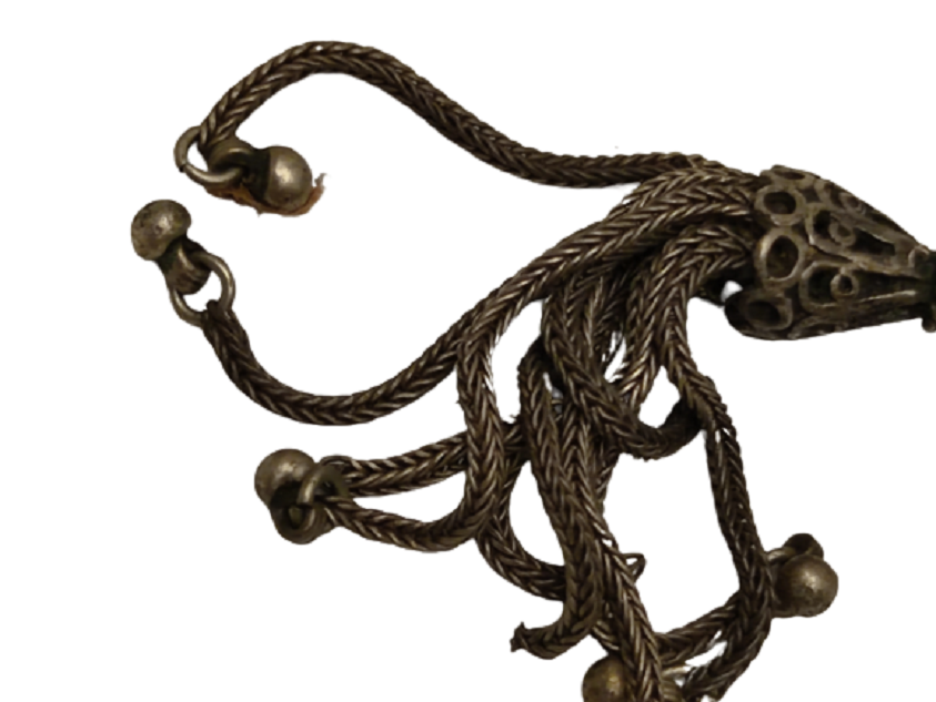 33 LÜK KUKA ÜZERİ GÜMÜŞ KAKMALI USTA EL İŞCİLİKLİ TESBİH