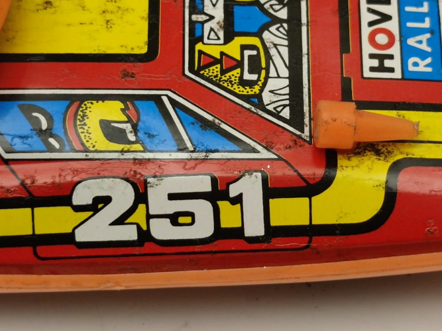 HOVER RALLY 251 OYUNCAK SÜRTMELİ ARABA ŞEKLİNDE ÜZERİNDE ŞANS OYUNU  RULET