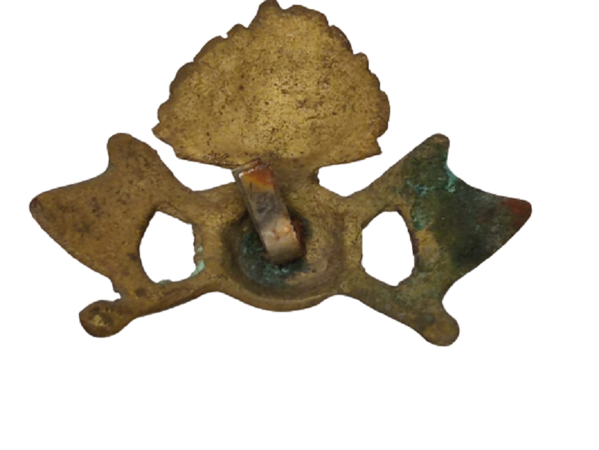 1940 İTFAİYECİ METAL PİRİNC ŞAPKA KOKART 