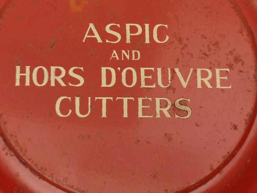 VİNTAGE VTG TALA ASPIC & HORS D'OEUVRE CUTTERS 12 PARÇA KURABİYE KALIBI