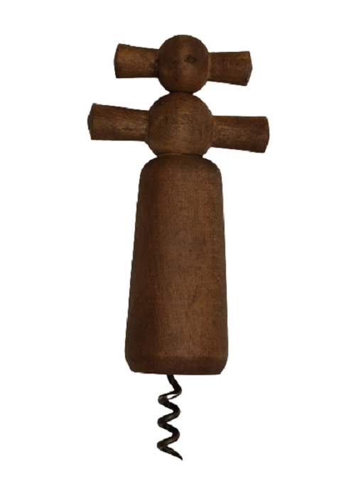 AHŞAP ŞARAP AÇACAĞI CİFT CEVRİLEREK MANTAR ACACAGI TİRBUŞON