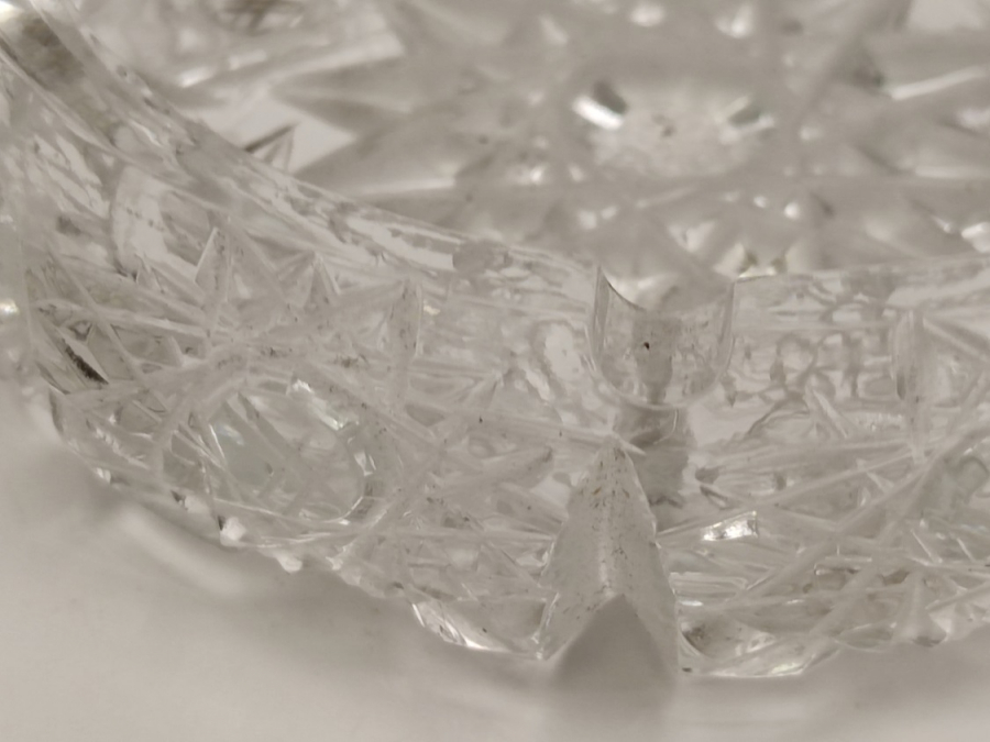 EL KESME KRİSTAL CAM KÜLLÜK ORTASI YILDIZ KESİM