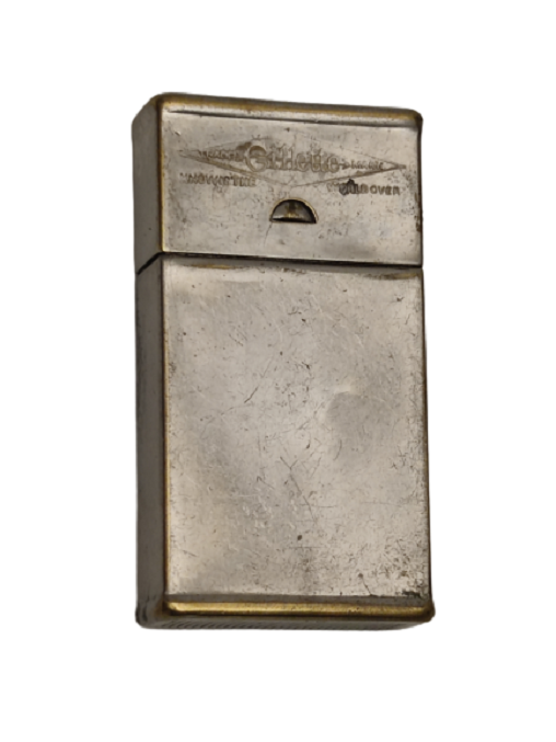 ORIJINAL GILLETTE BLADES METAL KUTULU MEFISTO JİLET SAKLAMA 