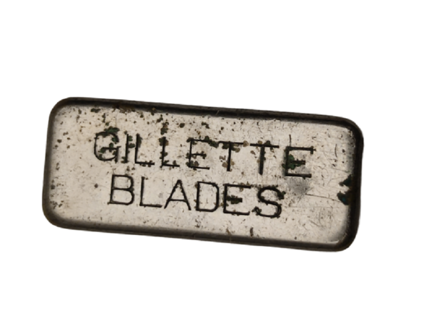 ORIJINAL GILLETTE BLADES METAL KUTULU MEFISTO JİLET SAKLAMA 