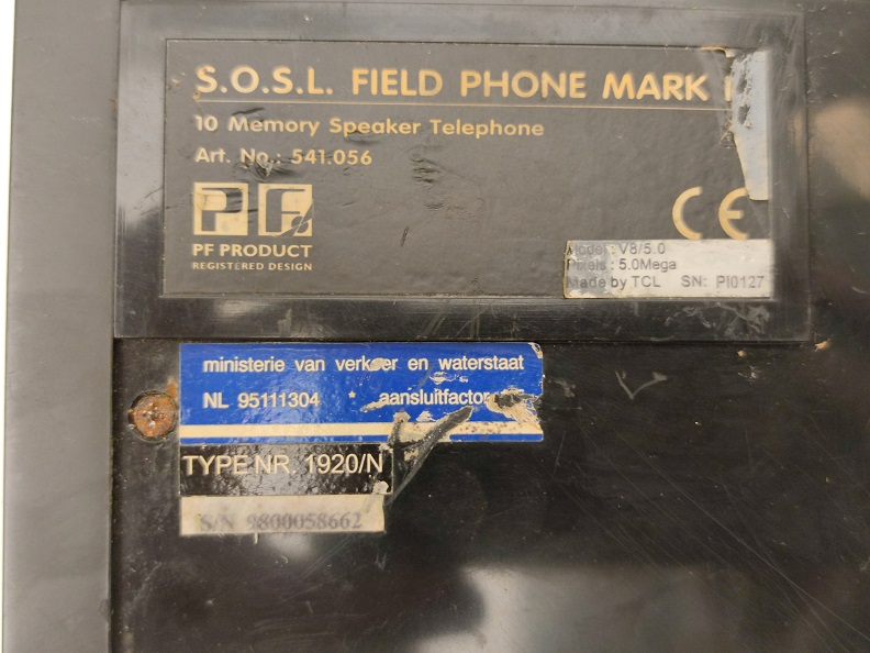 VİNTAGE SPIRIT OF ST LOUIS FIELD PHONE MARK II S.O.S.L COLLECTION LIMITED EDITION TELEFON