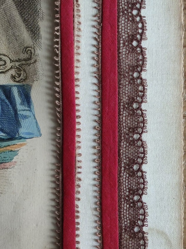 ALBUM DE LA MODE ILLUSTREE RENKLİ PASPARTULU GRAVÜR BASKI ORJİNAL