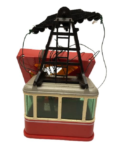 1881 MARKE LEHMANN RIGI DUO CABLEWAY SET CİFT KABİN KARŞILIKLI GİDİP GELME TELEFERİK TENEKE VE PLASTİK OYUNCAK