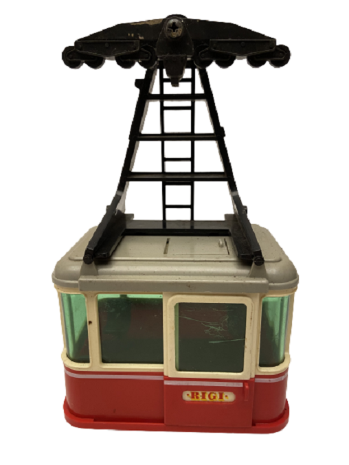 1881 MARKE LEHMANN RIGI DUO CABLEWAY SET CİFT KABİN KARŞILIKLI GİDİP GELME TELEFERİK TENEKE VE PLASTİK OYUNCAK