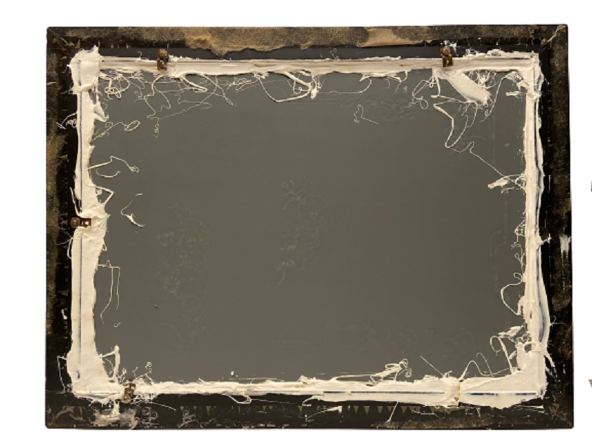 DAL 1905 BİBİTE E GRANATE AT MENTA FABRI MİRROR ADVERTİSEMENT CAM ALTI AYNA CERCEVESİNDE REKLAM TABELASI